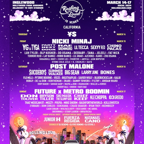 Other 2 Rolling Loud Wristbands Poshmark